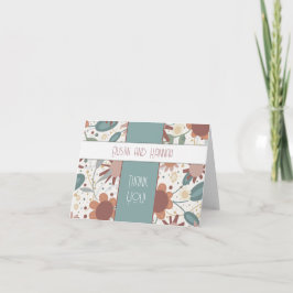 Cheerful Flowers Inspirief Bröllop Elegant Tack Kort