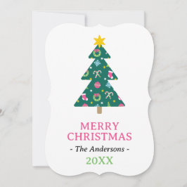 Cheerful god jul julkort