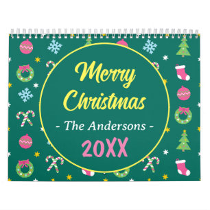 Cheerful god jul kalender