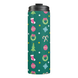 Cheerful god jul mönster