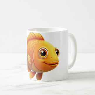 Cheerful Goldfish Kaffemugg