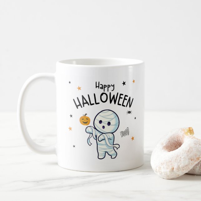 Cheerful Halloween Mugg (Med munk)