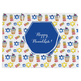 Cheerful Hanukkah Watercolor Personlig
