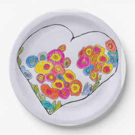 Cheerful Heart by Lydia's Art Sangria