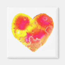Cheerful Heart Magnet