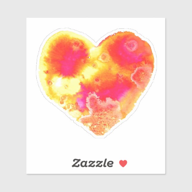 Cheerful Heart Sticker Klistermärken (Ark)