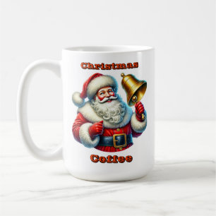 Cheerful Jultomten Ringing a jul Bell Kaffemugg