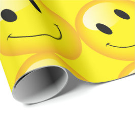 Cheerful Kids Tonåringar Party Emoji Ansikte Presentpapper