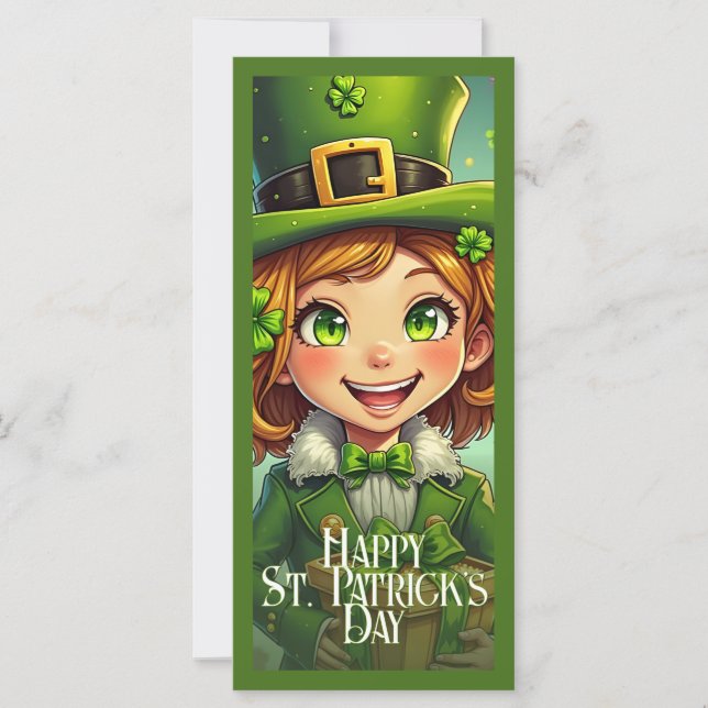 Cheerful Leprechaun - St. Patrick's Day Lucky Char (Framsida)
