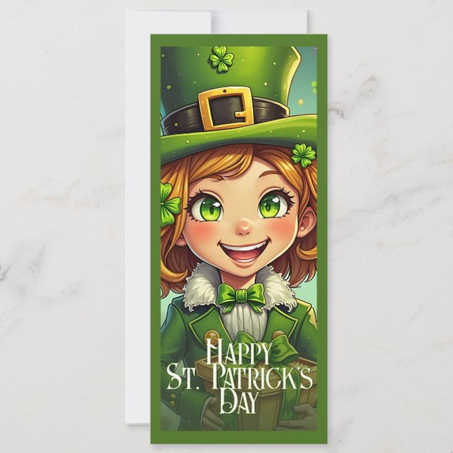 Cheerful Leprechaun - St. Patrick's Day Lucky Char (Framsida)