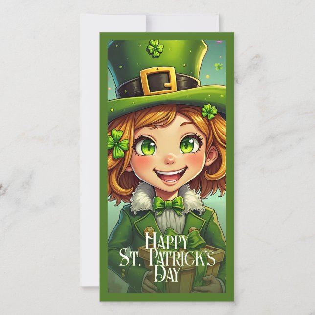Cheerful Leprechaun - St. Patrick's Day Lucky Char (Framsida)