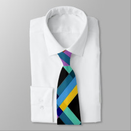 Cheerful Modern Geometric Manar's Neck Tie Slips