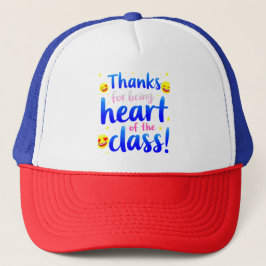 Cheerful Motivational Classroom Message - Hat Keps