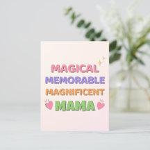 Cheerful Pastel Magic Mamma Mors dag