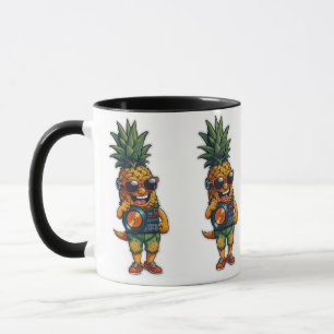 Cheerful Pineapple Mugg