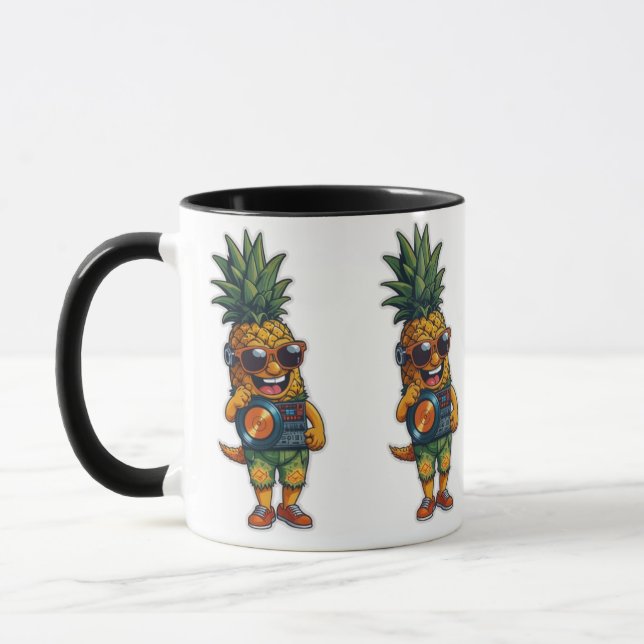 Cheerful Pineapple Mugg (Vänster)