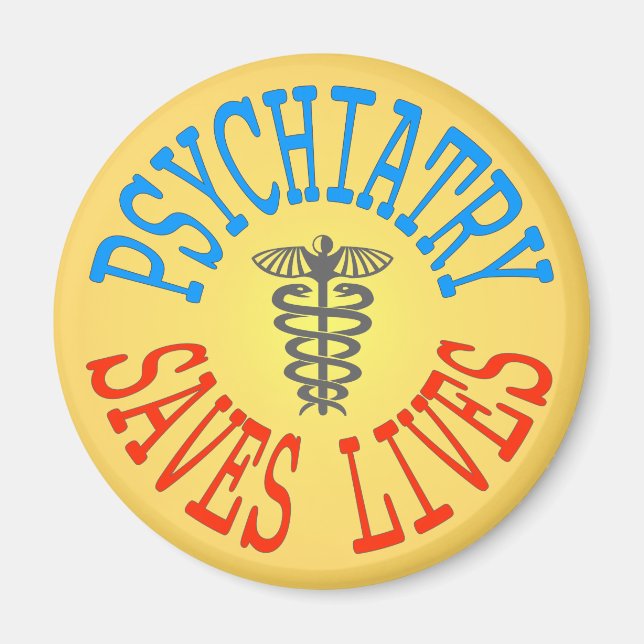 Cheerful Pro-Psychiatry Magnet (Framsidan)