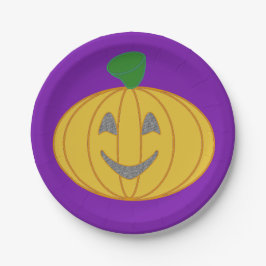 Cheerful Pumpkin Costume Design Halloween-Orange