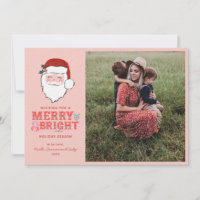 Cheerful Santa Ansikte | Märk och ljus | Foto