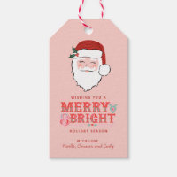 Cheerful Santa Ansikte | Märk och ljus