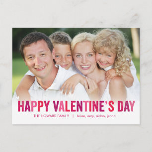 Cheerful Shades Valentine Day Postcard Vykort