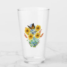 Cheerful Solros och Butterfly Bouquet Kitchen