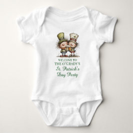 Cheerful St. Patrick’s Day Party Illustration T Shirt