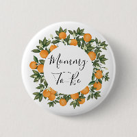 Cheerful Summer Citrus Botanical Orange Tangerine