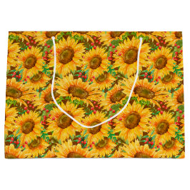 Cheerful Summer Sunblommor Gift Bag