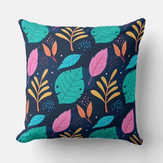 Cheerful Tones Decorative Pillow Kudde (Framsida)