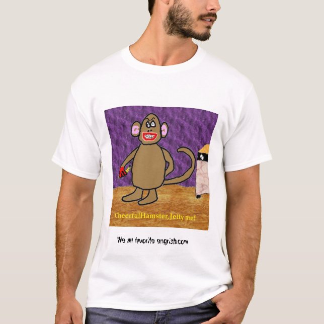 CheerfulHamster brygga mig! Tee Shirt (Framsida)