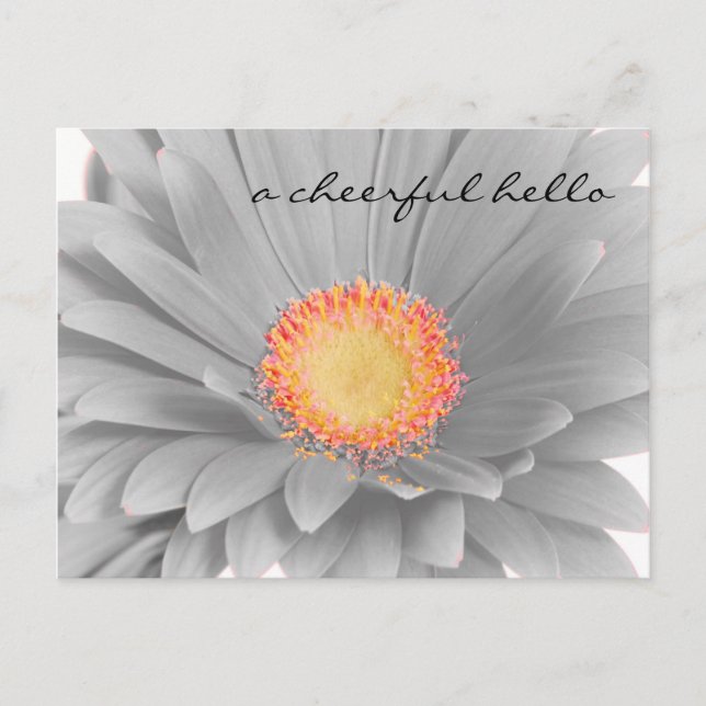 Cheerfull Hej Post Card Vykort (Framsida)