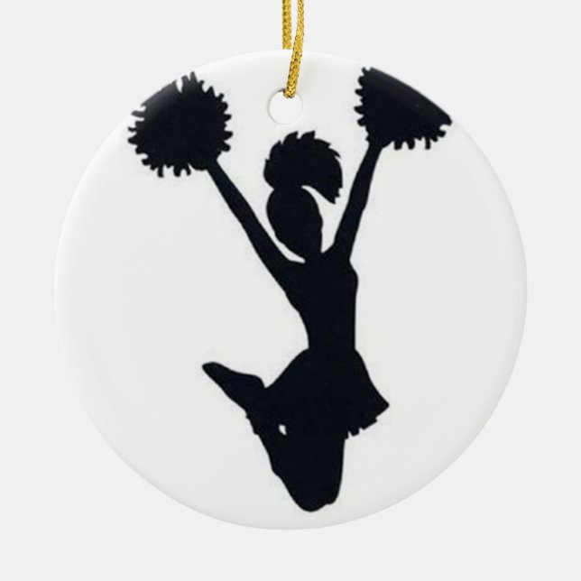 CHEERING CHEERLEADER ORNAMENT (Framsidan)