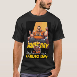 Cheering Loud, Cardio Proud: Game Day Glory! T Shirt