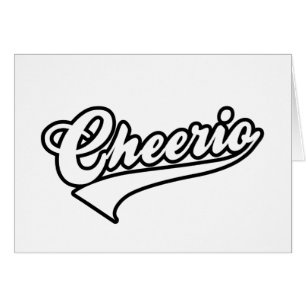 Cheerio Card Hälsningskort