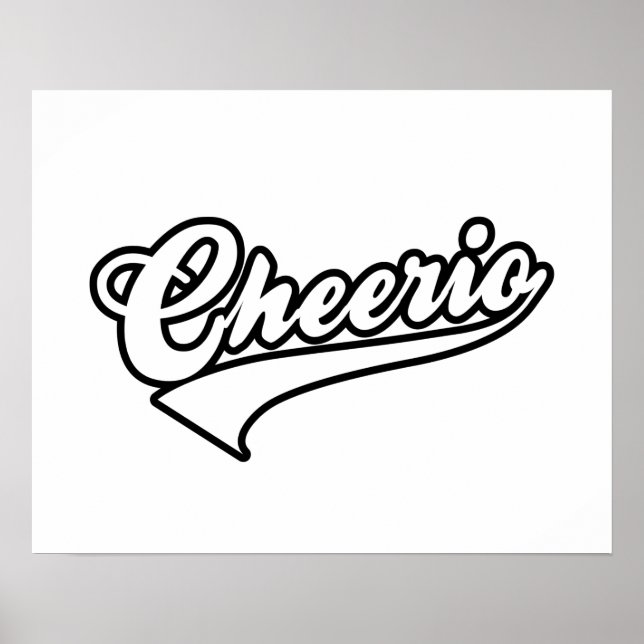 Cheerio Poster (Framsidan)