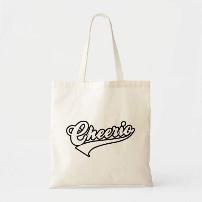 Cheerio Tote Bag Tygkasse (Framsidan)
