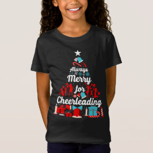 Cheerlead Cheer Merry för Cheerlead T Shirt