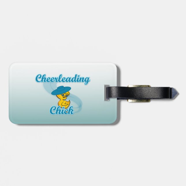 Cheerlead-Chick #3 Bagagebricka (Baksida Vågrät)