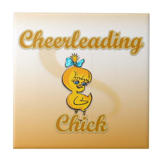 Cheerlead-Chick Kakelplatta (Framsidan)