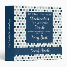 Cheerlead Coach Binder