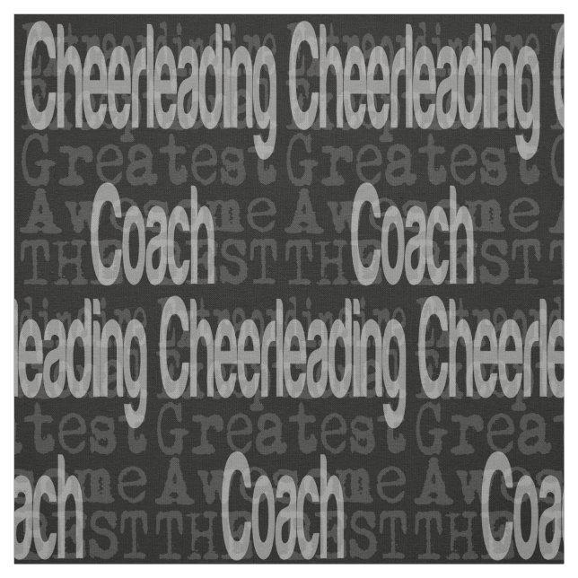 Cheerlead Coach Extraordinaire Tyg (Provkarta)