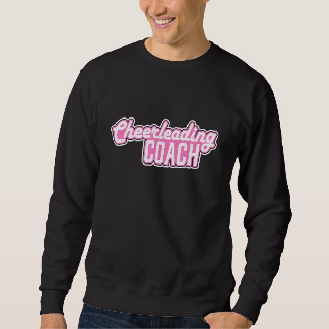 Cheerlead Coach Lång Ärmad Tröja (Framsida)