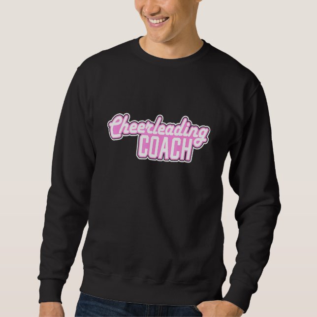 Cheerlead Coach Lång Ärmad Tröja (Framsida)