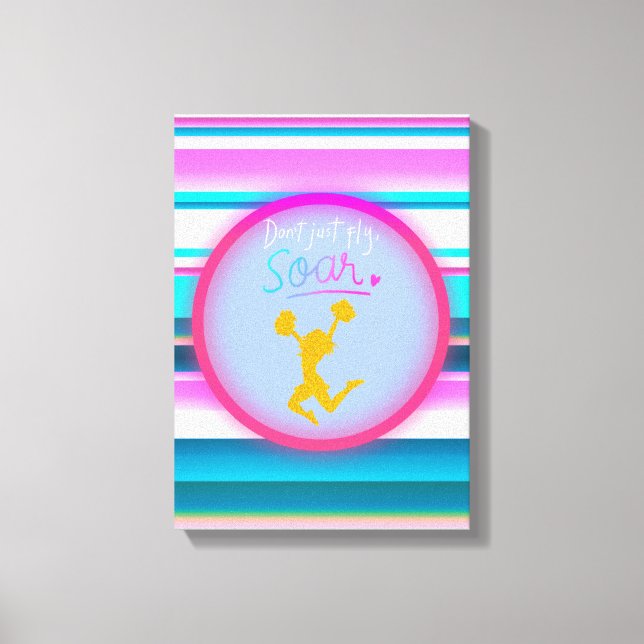 Cheerlead "Fly, Soar" Rand Canvastryck (Framsida)