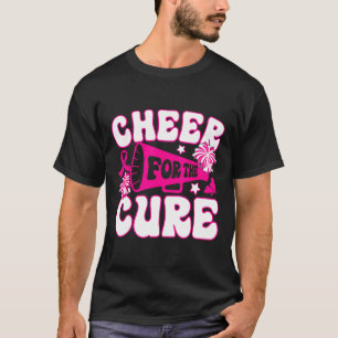 Cheerlead för en ren bröstcancermedvetenhet t shirt