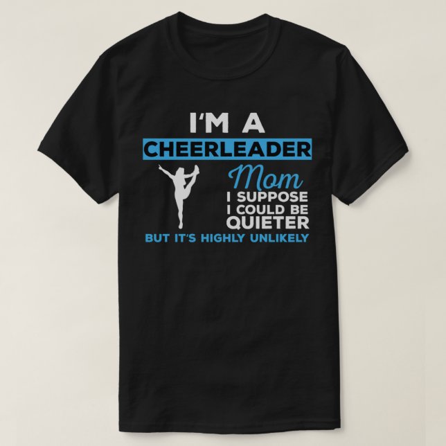 Cheerlead Funny CheerLedare Mamma Gift T Shirt (Design framsida)