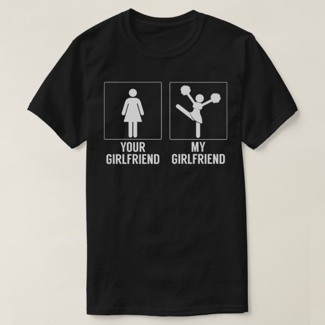 Cheerlead Girlkompis Funny Cheerlead Design Design T Shirt (Design framsida)