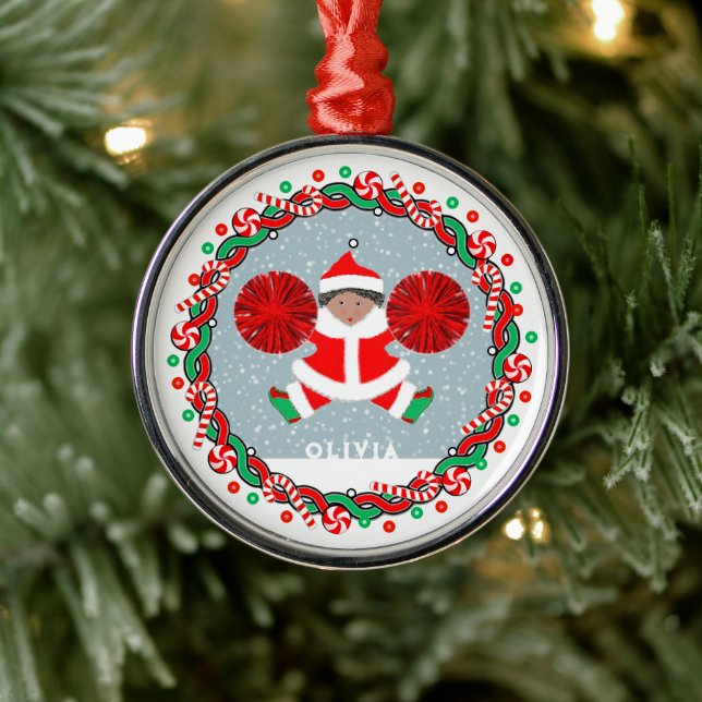 Cheerlead Helgdag Gift Ceramic Ornament (Träd)