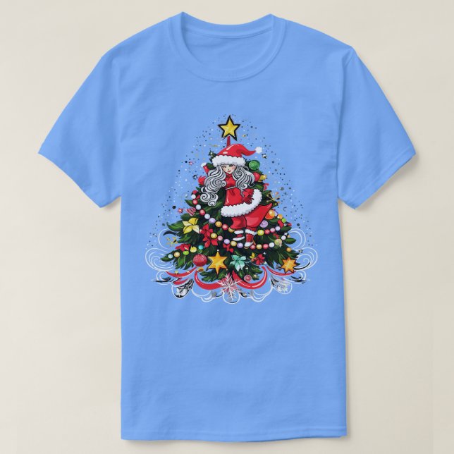 Cheerlead-jul T Shirt (Design framsida)